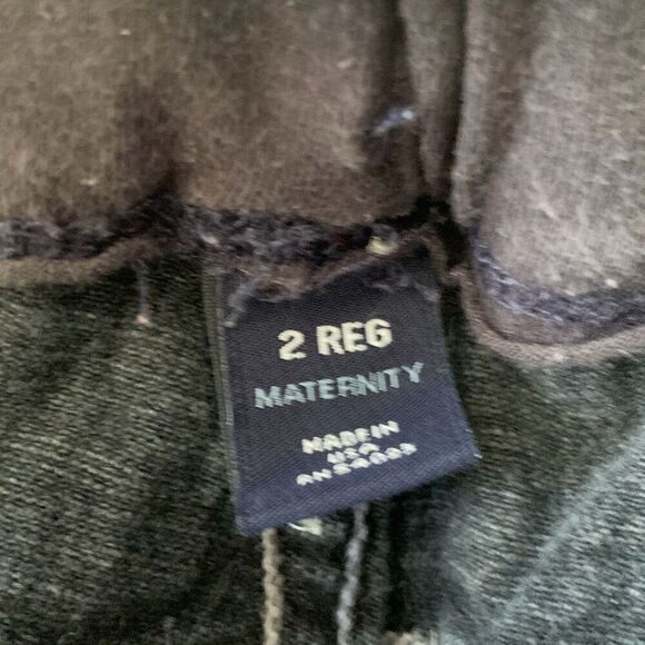 Pre Owned Women’s Gap Maternity Original Long and Lean Jeans Sz 2 Reg Comfort - Picture 13 of 15